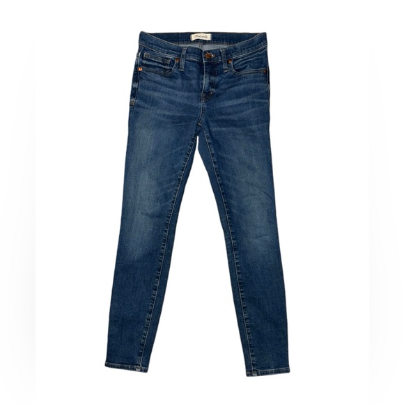 Madewell Denim - Madewell 8” Skinny Jeans Mid Rise Medium Wash Size 28